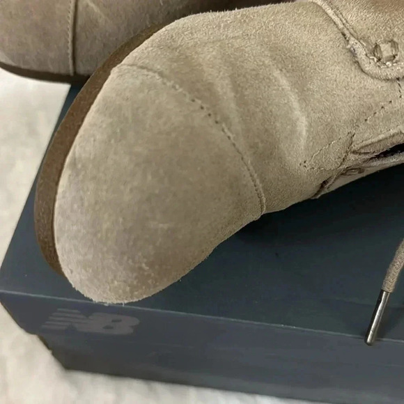 TOMS Desert Wedge Taupe 7.5 Wedge Boots Neutral Fall Shoes Back to School EUC - Picture 12 of 15